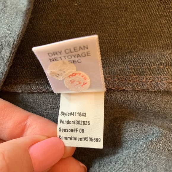 Banana republic Martin fit work trouser pants straight leg pant grey business - Picture 10 of 14